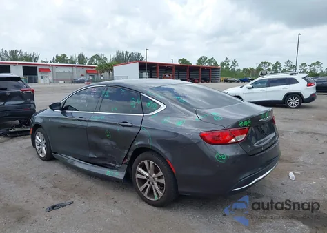 2015 Chrysler 200 Limited z USA, uszkodzony, nr VIN 1C3CCCABXFN700940